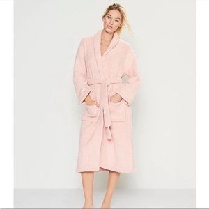 Barefoot Dreams pink cozy chic robe